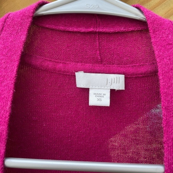 J Jill Linen blend oversized cardigan - Picture 2 of 5